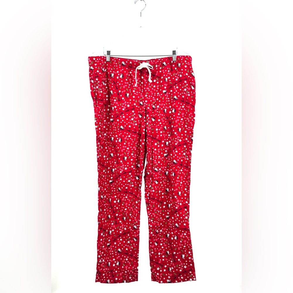 Vineyard Vines Men’s Christmas Whale Santa Hat Tree Lounge Pajama Pants Size XL